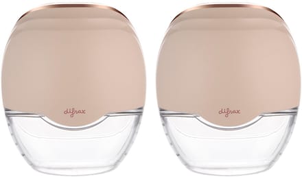 Difrax handsfree dubbele borstkolf Onbehandeld/Naturel unisex