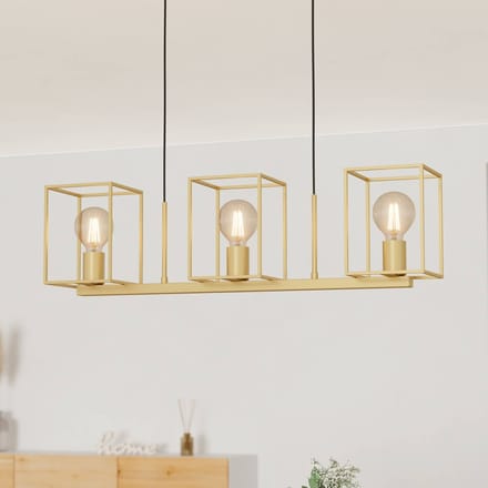 EGLO Cumiole Hanglamp - E27 - 78 cm - Goud