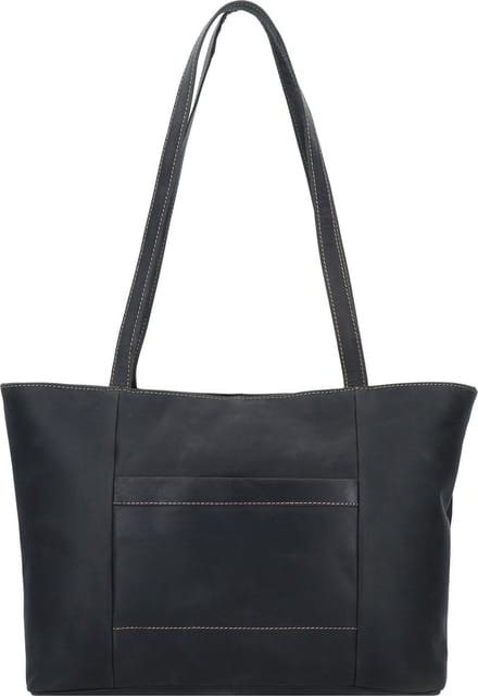Jack Kinsky Baltimore 18 Schoudertas Leer 34 cm - Dames - anthrazit
