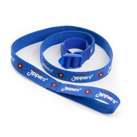 Jippie's Wandelkoord Elastisch Junior 120 Cm Blauw