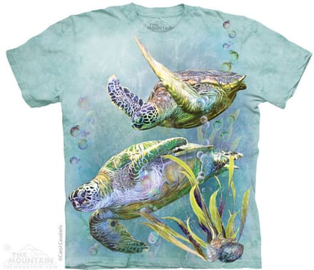 T-shirt Sea Turtle Swim S