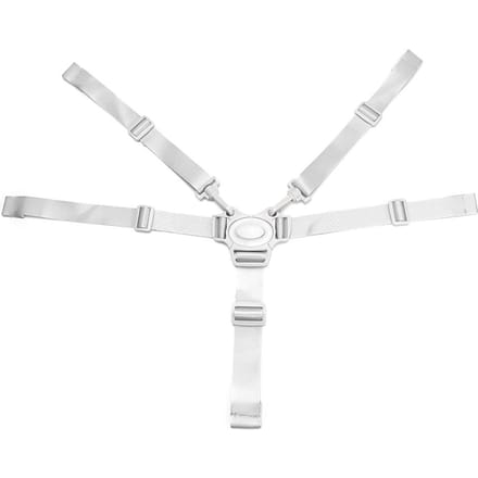 Kinderen 5-punts veiligheidsgordel Universele kinderwagen Buggy Beschermer Veiligheidsriem white