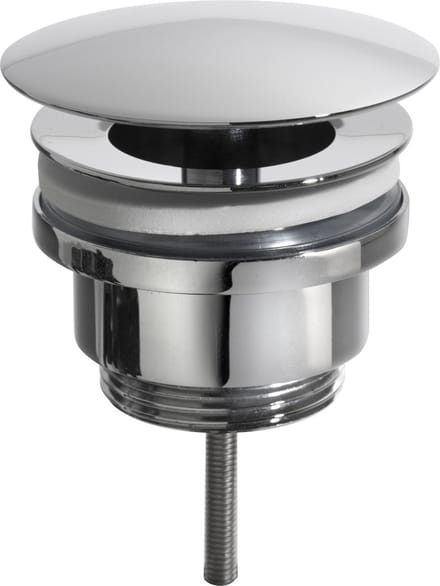 Wiesbaden UniMatch Open Afvoerplug 5/4 Inch - Chroom