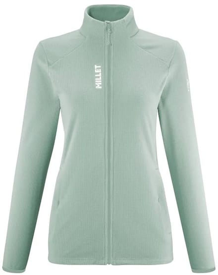 Millet Ubic Lightgrid Fleece Met Volledige Rits Groen XL Vrouw