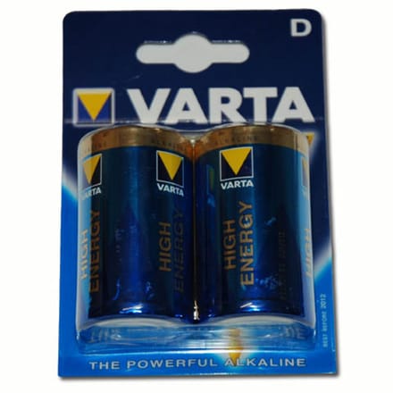 Varta batterijen D-cell