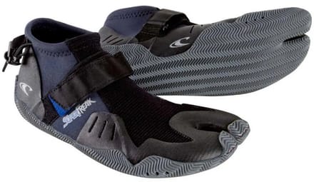 2026 O'Neill SuperFreak Tropical 2mm Split Toe Boot - Black