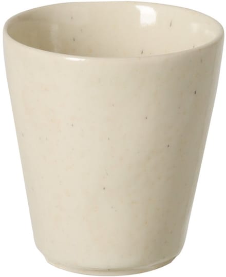 Costa Nova - servies - beker zonder oor Lagoa creme - 0,34L - aardewerk - H 10 cm