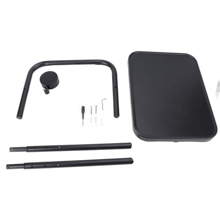 Sofa Zijtafel Overbed Tafel Opvouwbare TV Diner Tray 3 Hoogte-instellingen Magnetisch Tafelblad voor gray