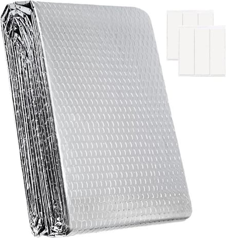 Isolerende folie voor radiator 4mm – Warmtereflecterend met kleefpads