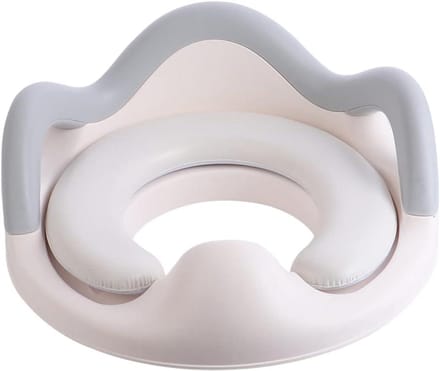 Kinder Toiletbril - Potty Trainer - Zindelijkheidstraining - Dubbel Antislip Ontwerp - 38 x 30 x 10 cm - Wit