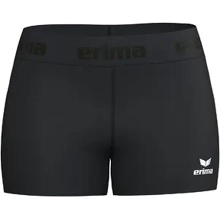 Erima T&F Wings Short Tight Dames - Zwart | Maat: 32