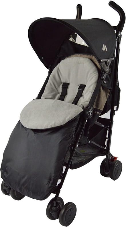 Universele Wintervoetenzak voor Kinderwagen en Buggy Grijs