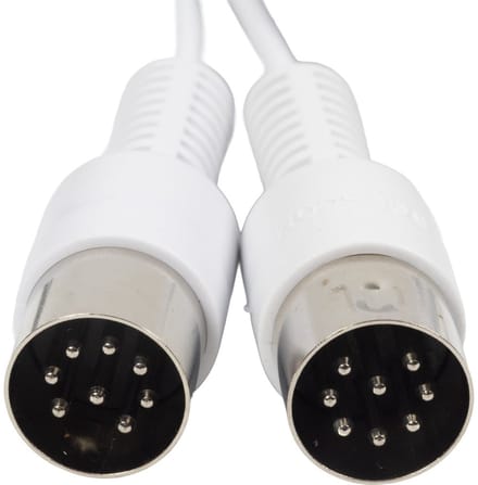 BOSSCOM DIN 8-pins / Powerlink PL4 kabel voor B&O | wit | 10 meter