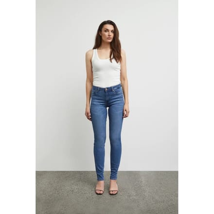 Damesjeans met hoge taille Pulz Jeans Emmelina Skinny