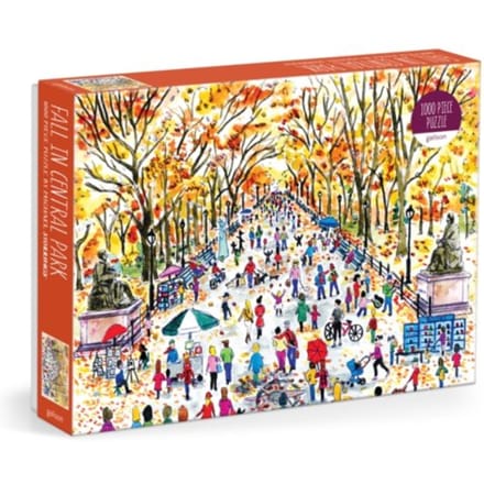 Michael Storrings Fall In Central Park 1000 Piece Puzzle - Galison