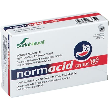 Soria Normacid Citrus 32 Tabletten
