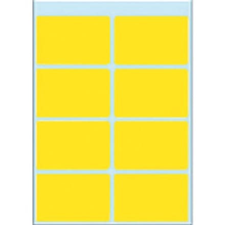 Haza Original Etiketten 40 Stuks 26 X 40 Mm Geel