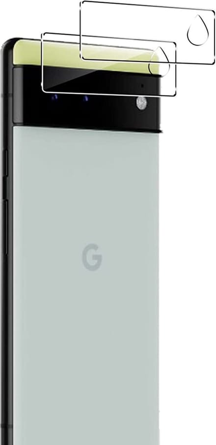 Camera Protector voor Google Pixel 6 - 2 stuks van glas Transparante glazen