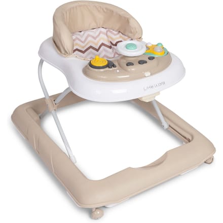 Little World Loopstoel - Babywalker Pluto - Beige