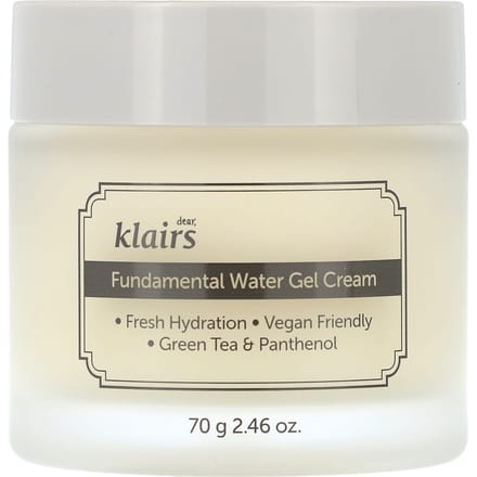 Cher, Klairs, Crème Gel Hydratante Fondamentale, 2,46 oz (70 g) beige