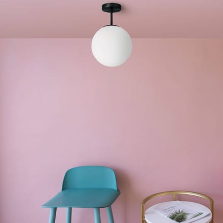 Sforzin Plafondlamp Jugen, zwart, 1-lamp