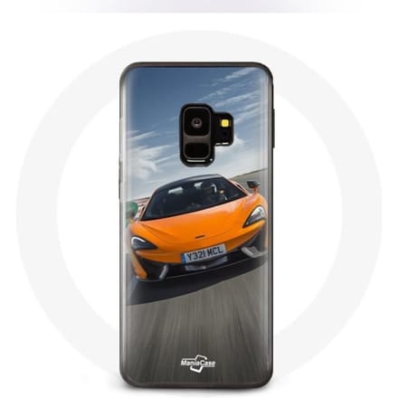 Case voor Samsung Galaxy S9 Plus Formule 1 McLaren Oranje