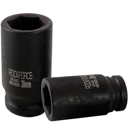 Rockforce RF-46510028 - Diepe Impact Socket - 3/4" 28 mm - CrMo Staal