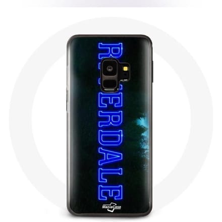 Case voor Samsung Galaxy S9 plus Riverdale Series Logo Blauw