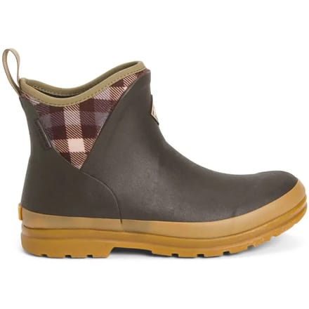 Muck Boot - Muck Originals Pull On Ankle - Brown/Plaid US6