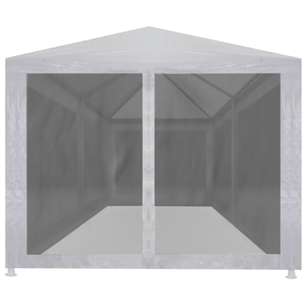 vidaXL - Partytent - met - 6 - mesh - zijwanden - 6x3 - m