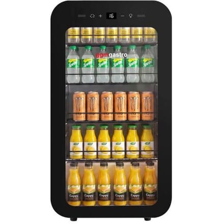 GGM Gastro Minibar-Kühlschrank - 450mm - 67 Liter - mit 1 Glastür