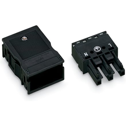 Wago 770-103 3-Pool Vrouwelijke Connector Met Trekontlasting - 770-103 [2 Stuks]
