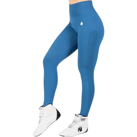 Gorilla Wear Hilton Seamless Legging - Blauw - M/L