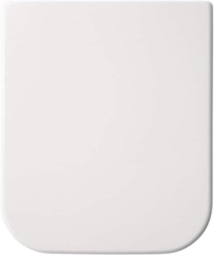 Toiletbril - Zitting - Badkamer Upgrade - Zachtsluitend Mechanisme - Vierkant - Wit