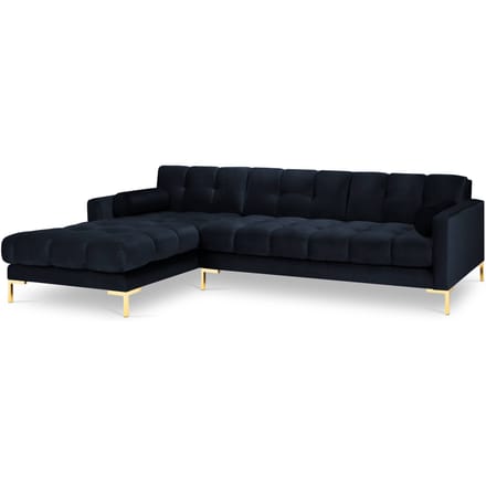Hoekbank Bali links velvet | Cosmopolitan Design