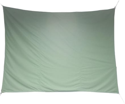 Premium kwaliteit schaduwdoek/zonnescherm Shae rechthoekig groen - 3 x 4 meter - Terras/tuin zonwering