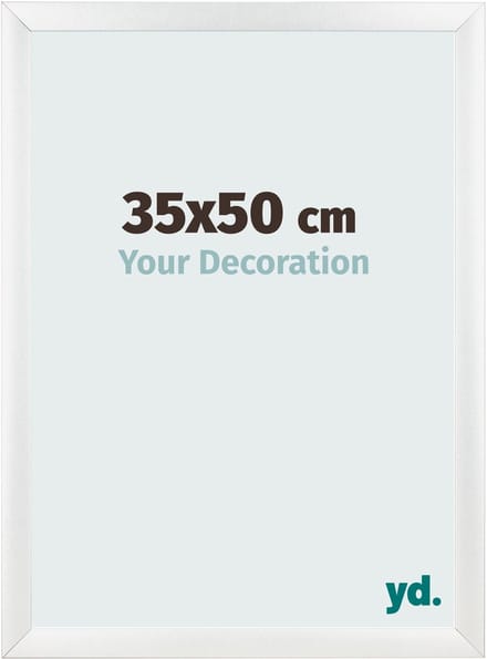Your Decoration - Fotolijst 35x50 cm - MDF - Wit Hoogglans - Pisa