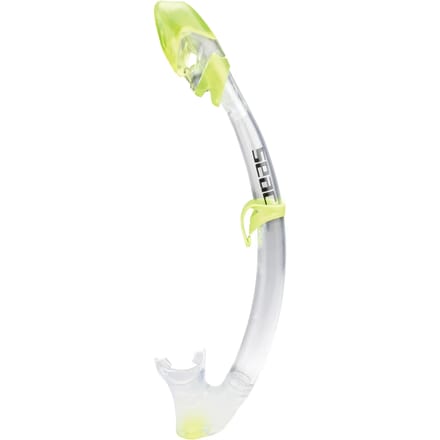 Seac Kindersnorkel Tube Tribe Dry Top Geel - UNI