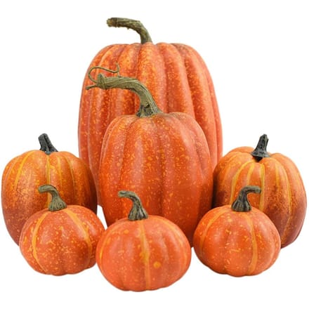 7 pièces Simulation citrouille modèle artificielle citrouille décoration maison table décor pour Thanksgiving et