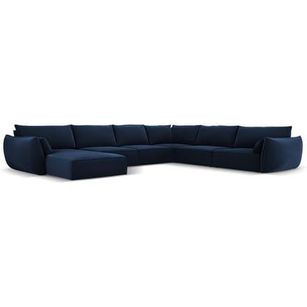 U-bank Vanda rechts velvet | Mazzini Sofas