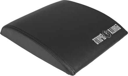 Buikspier Mat - Sit-up Kussen - Buikspier Training - Ergonomische Ondersteuning - 40x21x6.4 cm - Zwart