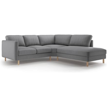 Hoekbank Eden rechts velvet | Micadoni