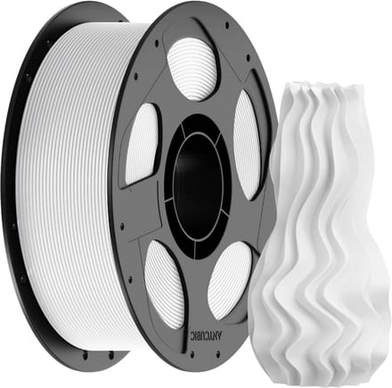 JOYBUY x ANYCUBIC PLA Basic printfilament, 1 kg spoel, 1,75 mm diameter, ±0,02 mm tolerantie - Wit