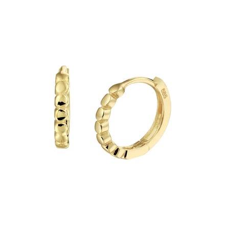 Marie Celeste klapoorringen 12 mm - 12 mm - Goud