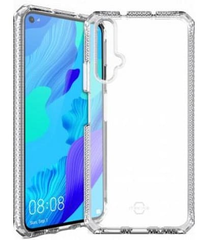 Itskins, Hoesje geschikt voor Huawei Nova 5T - Spectrum Series Semi-hardcase, Transparant