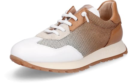 Hispanitas dames sportschoenen bruin wit
