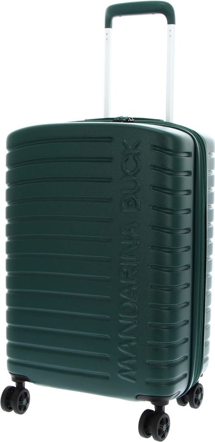 MANDARINA DUCK Flyduck Expandable Cabin Trolley Rain Forest Donkergroen 55cm