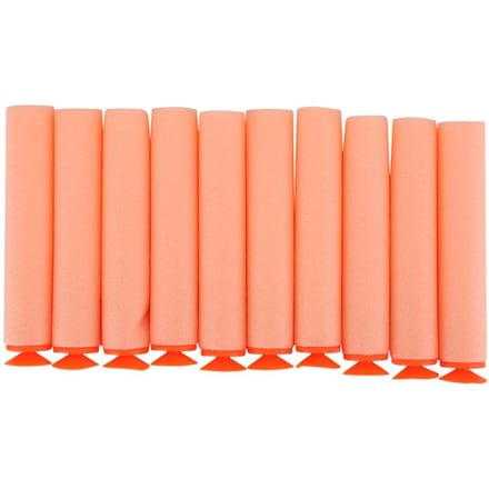 7,2cm Schuimpijltjes Kogel voor Series Blaster Speelgoedpistool Navulpakket Oranje orange