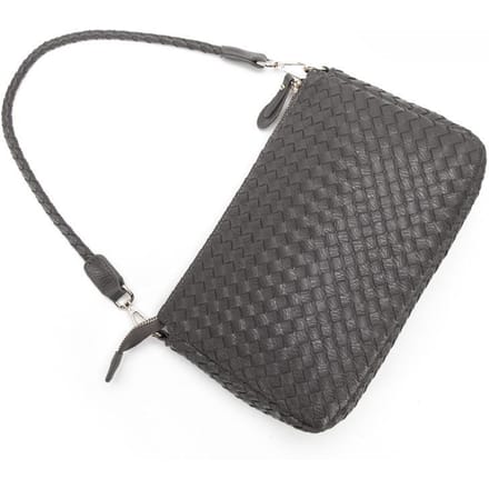 Dames tas, Schoudertas, Geweven Handtas, Modieuze Tas, Crossbody Tas gray