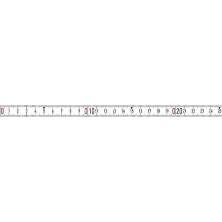 BMI 357004010LNR-SK Meetlint Zelfklevend 10 m Staal